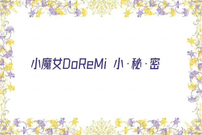 小魔女DoReMi 小·秘·密剧照